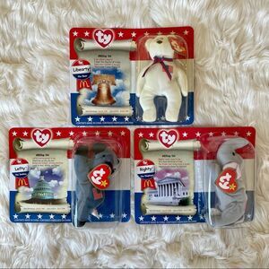 McDonald’s American Trio Ty Teenie Beanie Babies